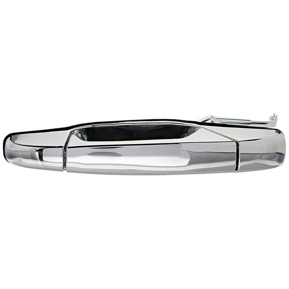 Exterior Outside Outer Rear Left Driver Side Chrome Door Handle for Cadillac Chevrolet GMC 2007 2008 2009 2010 2011 2012 2013