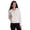 Cream, variant on Active Women's Lightweight Luxe Athleisure Sweatshirt Zip Up Jacket
