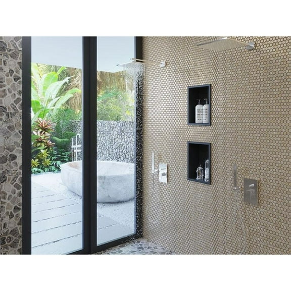 Apollo Tile   10 pack 10.8-in x 11.5-in Glossy Gold Hexagon Honed Glass Mosaic Floor and Wall Tile (8.63 Sq ft/case)