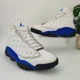 thumbnail image 1 of Ni - ke Ni - ke Men's Air Jordan 13 Retro White Leather Sneakers Size 11.5, 1 of 5