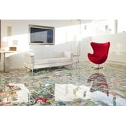 Marvel designer high gloss flooring