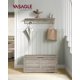thumbnail image 2 of Baúl de almacenamiento VASAGLE Farmhouse Style Heather Greige, 2 of 9