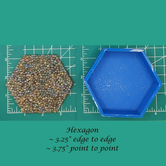 Hexagon Silicone Freshie Mold