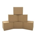 Uboxes Large 6 Pack Moving Cardboard Boxes 20 x 20 x 15 Inches