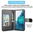 thumbnail image 7 of Galaxy S20 FE 5G Case, Samsung Galaxy S20 Fan Edition Wallet Case, Takfox PU Leather Case Kickstand Cash ID Credit Card Slots Holder Flip Phone Cases Detachable Magnetic Hard Case & Strap,Black, 7 of 7