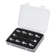 thumbnail image 4 of Juego de llaves inglesas de aluminio para radios de hierro, herramienta universal de tamaño 10 para motocicleta Negro, 4 of 7