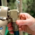 thumbnail image 4 of Hose Elbow Connector, Precise Rust Prevention High Hardness G1/2 Brass Flexible Hose Adapter  for Garden, 4 of 8