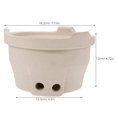 thumbnail image 2 of PEACNNG Portable Pottery Charcoal Stove for Outdoor  and Kitchen Use Multi Lightweight Compact, 2 of 8