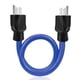thumbnail image 1 of Cable de Extensión Largo Al Aire Libre: Cable de Conversión de Potencia Rv Amarillo Estándar Americano de Enchufe de Tres Núcleos, Cobre Pesado, Pvc Retardante de Llama, Cable de Extensión de Potencia, 1 of 1