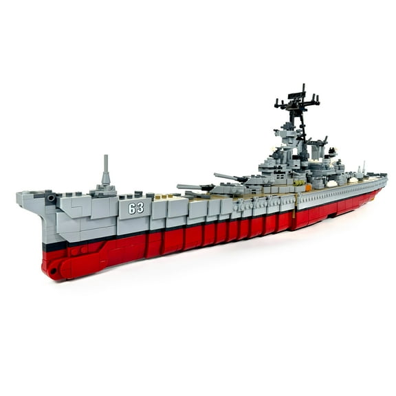 USS Missouri Battleship Deluxe Edition | 2,631-Piece Historical Building Block Set | GJ-USSMO