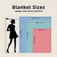 thumbnail image 3 of 1pc Cozy Ramen and Boba Blanket - Soft, Plush, Multi-Purpose Throw Blanket for Couch, Sofa, Office, Bed, Camping, Travel - Perfect Gift for All Seasons, 3 of 6