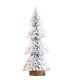 thumbnail image 2 of Mini Christmas Tree Snow Frost Ornaments, Wooden Bases Miniature Scenes, Christmas Crafting Designing, Festive Home Decor, Tabletop Decor, Xmas Ornament Set, Small Wooden Stand, For Bedroom, 2 of 8