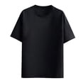 thumbnail image 3 of Workout Shirts for Men Big and Tall Short/long Sleeve Big and Tall Oversized Streetwear Slim Fit Gradient Boat Neck Casual Summer Outdoor Basic T Shirts, 3 of 4
