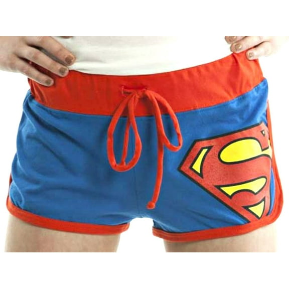 Superman Logo (Hope Symbol) Adult Women's Short Boxer Shorts (Size XL X-Large)