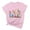 Pink, variant on ICHUANYI Women's Trendy Crewneck Print Short Sleeve Tops Easter T Shirt Casual Loose Shirts New 2024