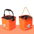 thumbnail image 4 of HLONK Seau de Pêche Pliant Seau Pliable Multi-Fonction Conteneur d'Appâts Vivants Accessoires de Pêche pour Pêche Randonnée, 4 of 8