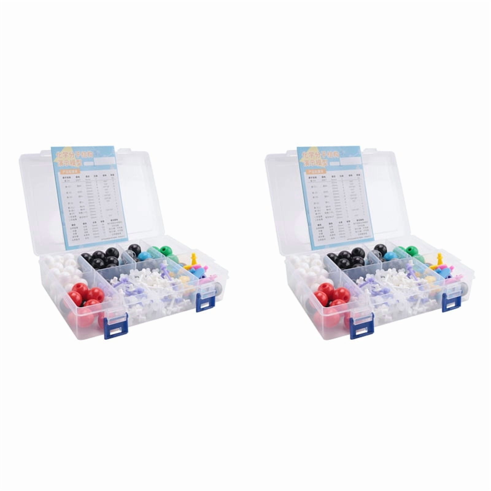 Kit De Modelos Moleculares De Química - 818 Piezas, Con Átomos Y Enlaces, Para Estudiantes Y Profesores