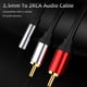 thumbnail image 4 of Inteprter Convertidor de Cable RCA de 3,5mm, accesorios de sistema de sonido de alta velocidad, altavoz, divisor de Audio para ordenador, Cables, accesorio Cables de audio/vídeo, 4 of 6