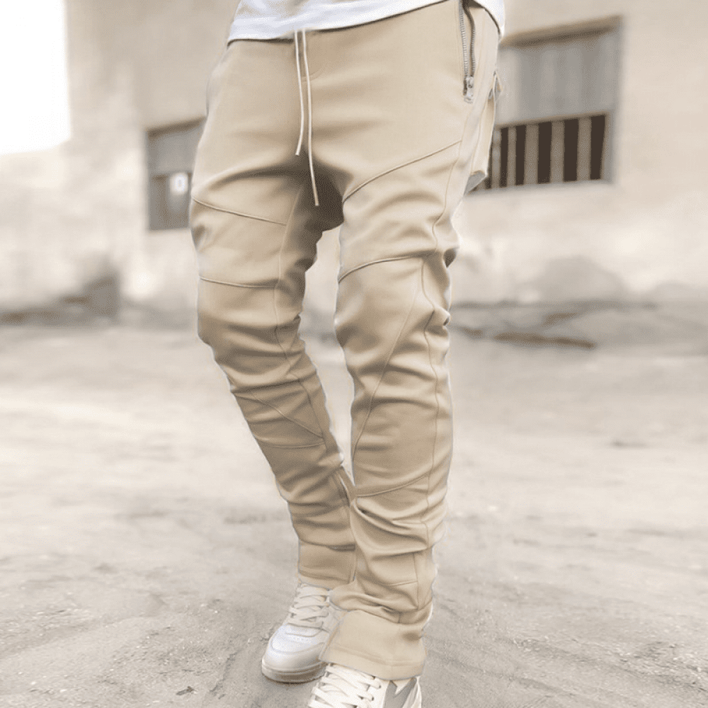 Xerarch Men Loose Fit Drawstring Cargo 
