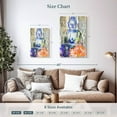thumbnail image 3 of Elephant Stock Buddha I Wall Art - Vertical Multi Panel Canvas - Living Room Wall Decor - People Multi Panel - Gray And Blue Decor By Surma & Guillen - 14" x 23", 3 of 4
