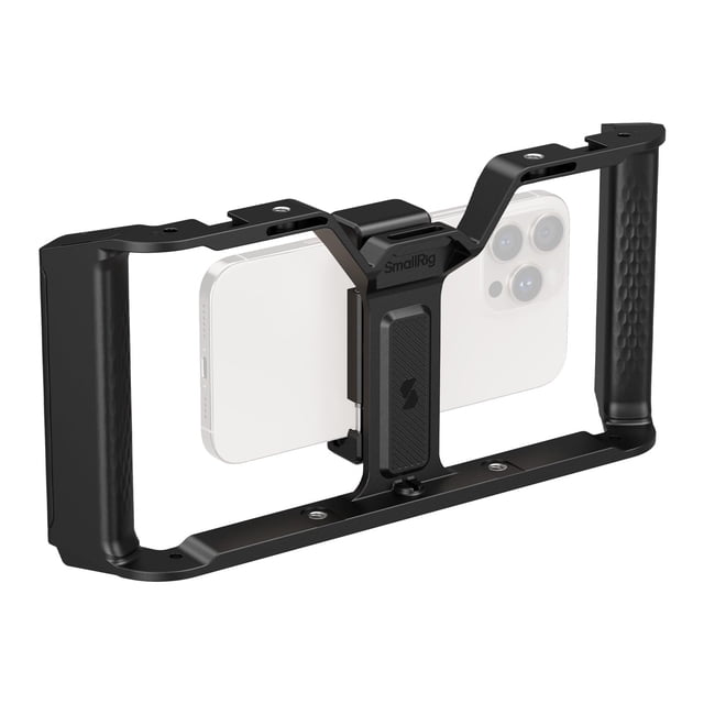 Equipo de vídeo Phone Cage SmallRig IG-01 con doble empuñadura