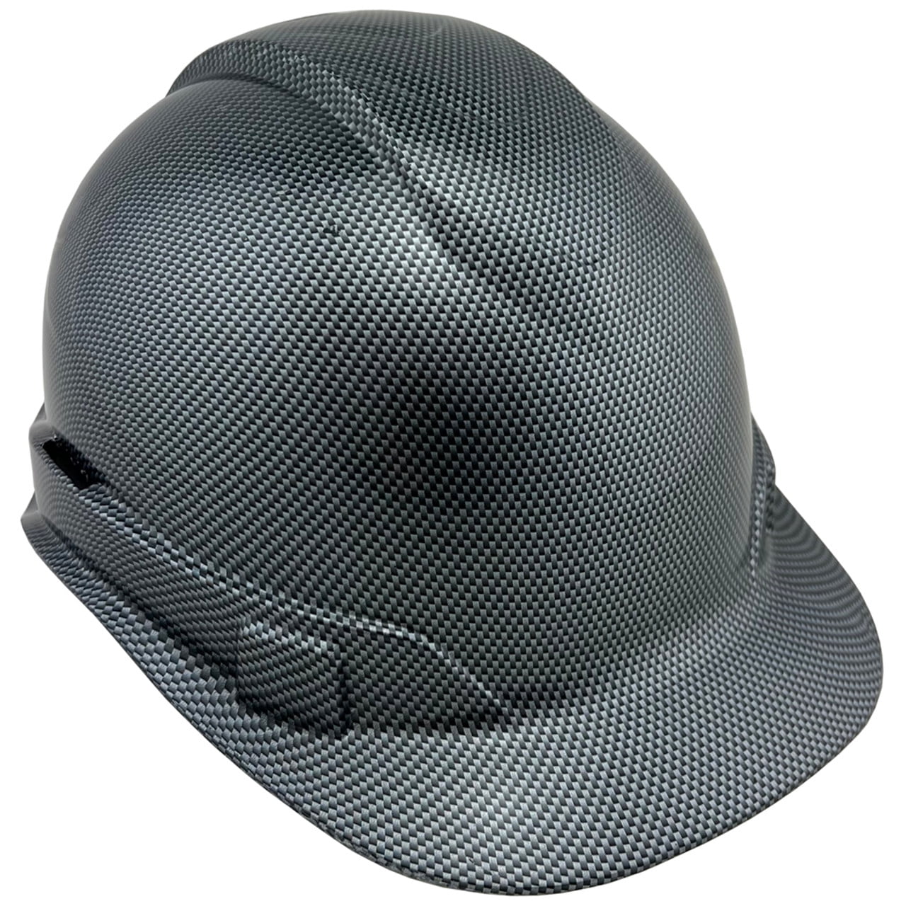 Carbon Fiber Design Hydro Dipped Hard Hats Cap Style Design with 4 Pt Suspension