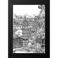 thumbnail image 2 of Wang, Melissa 13x18 Black Modern Framed Museum Art Print Titled - BandW City Scene IV, 2 of 5