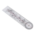 thumbnail image 4 of Regla de Articulaciones Goniómetro Espinal de Plástico Transparente Regla de Transportador de Ángulos Físicos, 4 of 10
