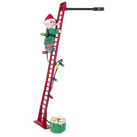 Mr. Christmas 40" Super Climbing Plush Elf