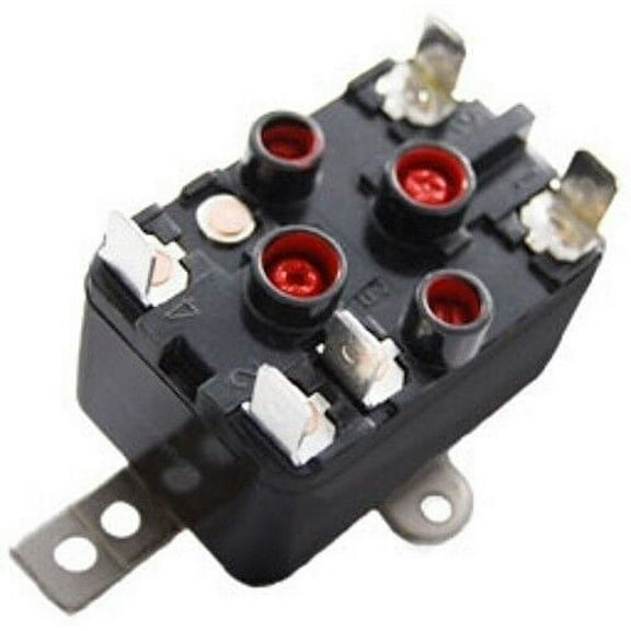 Packard SPDT Switching Fan Relay, 24 Coil Voltage, 18 Resistive Amps, PR370