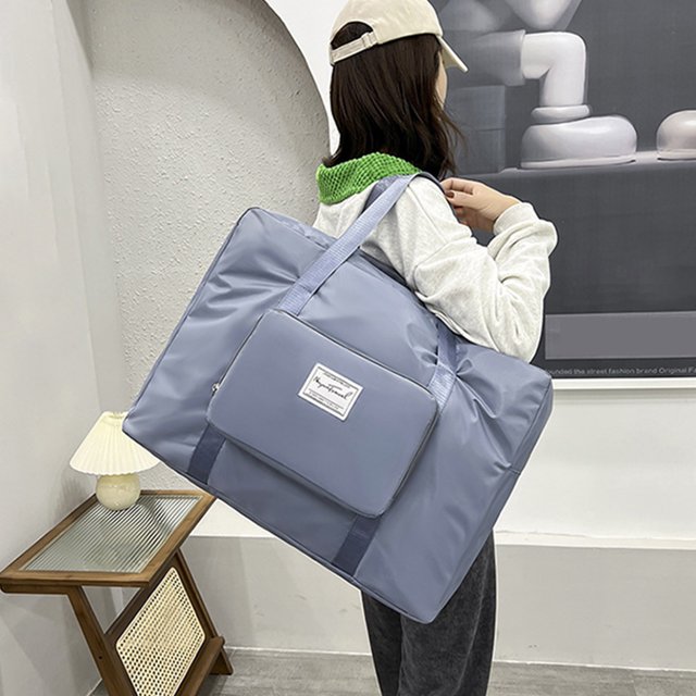 Teissuly Large Travel Tote Bag, Expandable Gym Tote Bag,Carry On Overnight Bags For Women With Trolley Sleeve Wet Pocket,travel Duffel BagsTravel Teissuly WER202312144490