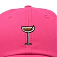 thumbnail image 2 of Dalix Espresso Martini Embroidered Cap Cotton Baseball Cute Cool Dad Hat Womens in Hot Pink, 2 of 5