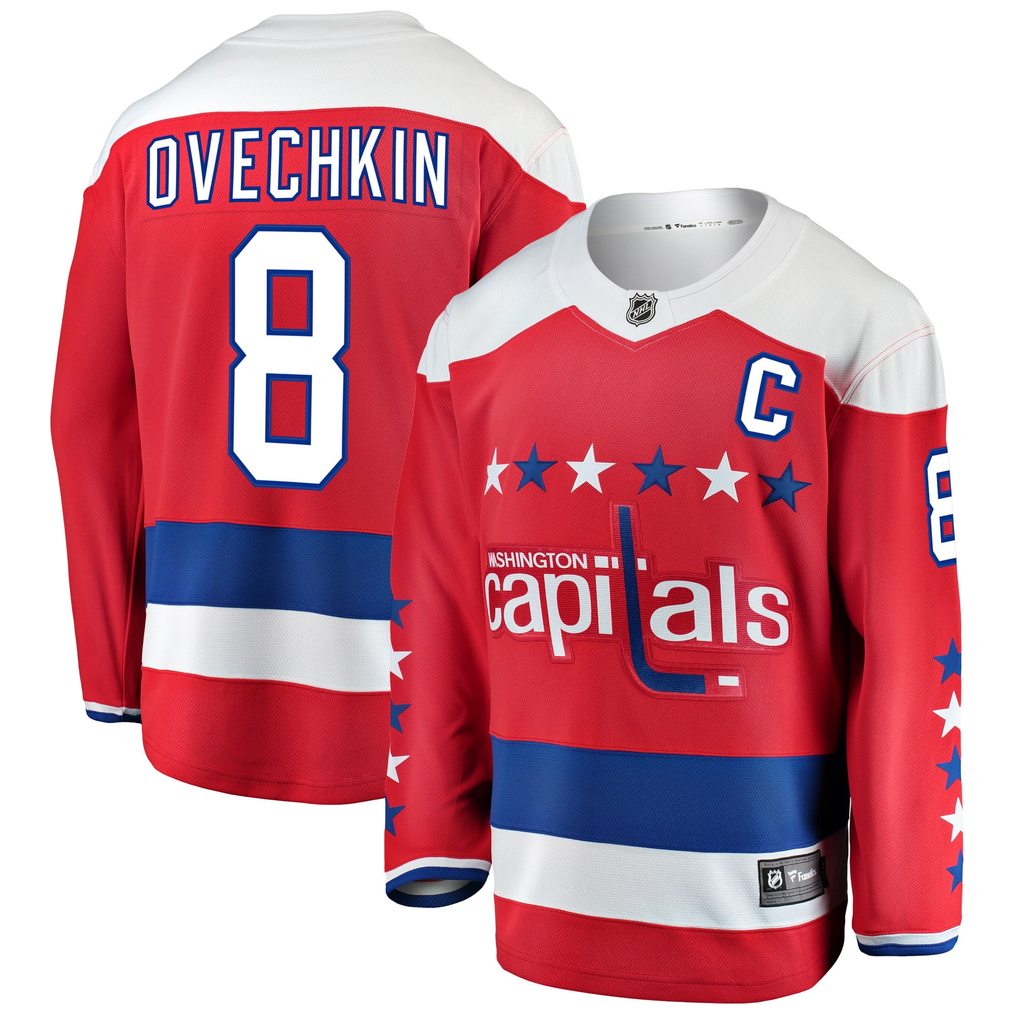 washington capitals alex ovechkin jersey