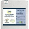 Serta SleepTrue Sparkling Sky 5  Dual-Sided Crib & Toddler Mattress - Sustainably Sourced Fiber Core - Waterproof - Lightweight - GREENGUARD Gold Certified - 5 Year Warranty