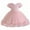 Pink, variant on EQWLJWE Summer Savings Clearance! Children's Mid length Vintage Flower Embroidery Bow Tie Large Dress Princess Dress 2-10 Years