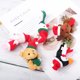 thumbnail image 3 of 5 marionetas de dedo navideñas, muñecos educativos de Papá Noel, ciervo y muñeco de nieve., 3 of 7