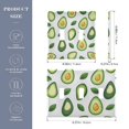 thumbnail image 2 of Yayeee Toggle Light Switch Wall Plate 2-Gang 4.56"x4.48" Decorative Outlet Cover, Avocado, 2 of 7