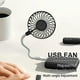 thumbnail image 2 of Ventilador USB creativo, miniventilador portátil Flexible y lámpara de luz LED USB para banco de energía, Notebook y ordenador, dispositivo de verano para exteriores Fivean unisex, 2 of 2