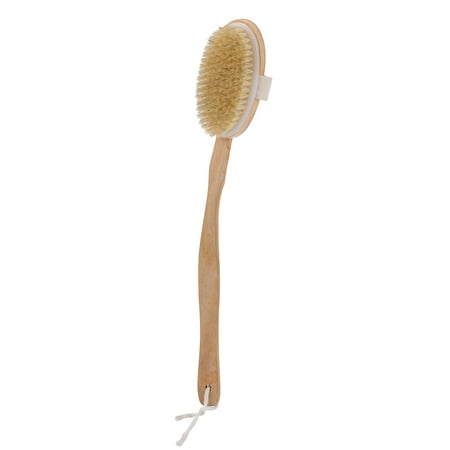 Dry Skin Body Cleaning Brush with Long Handle & Hoop Dead Skin Remover Cellulite Treatment Blood