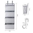 thumbnail image 2 of Organisateur de Rangement sur Porte, Rangement Suspendu pour Garde-Robe, 2 of 5