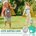 thumbnail image 2 of Collar para AirTag Ensfomte Cute Cartoon Silicone, paquete de 4, 2 of 7