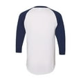 thumbnail image 3 of AG4420 T-Shirt Augusta Sportswear Three-Quarter Sleeve Baseball Jersey, 3 of 3