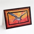 thumbnail image 1 of Pelican Orange Sky Greeting Cards & Envelopes - Pack of 8, 1 of 1