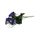 thumbnail image 2 of Cateissary Flor falsa Plantas de plástico Colgante de pared Calcomanía para deshierbe Decoraciones para exteriores Flores artificiales Tamaño Flores artificiales Azul oscuro, 2 of 6