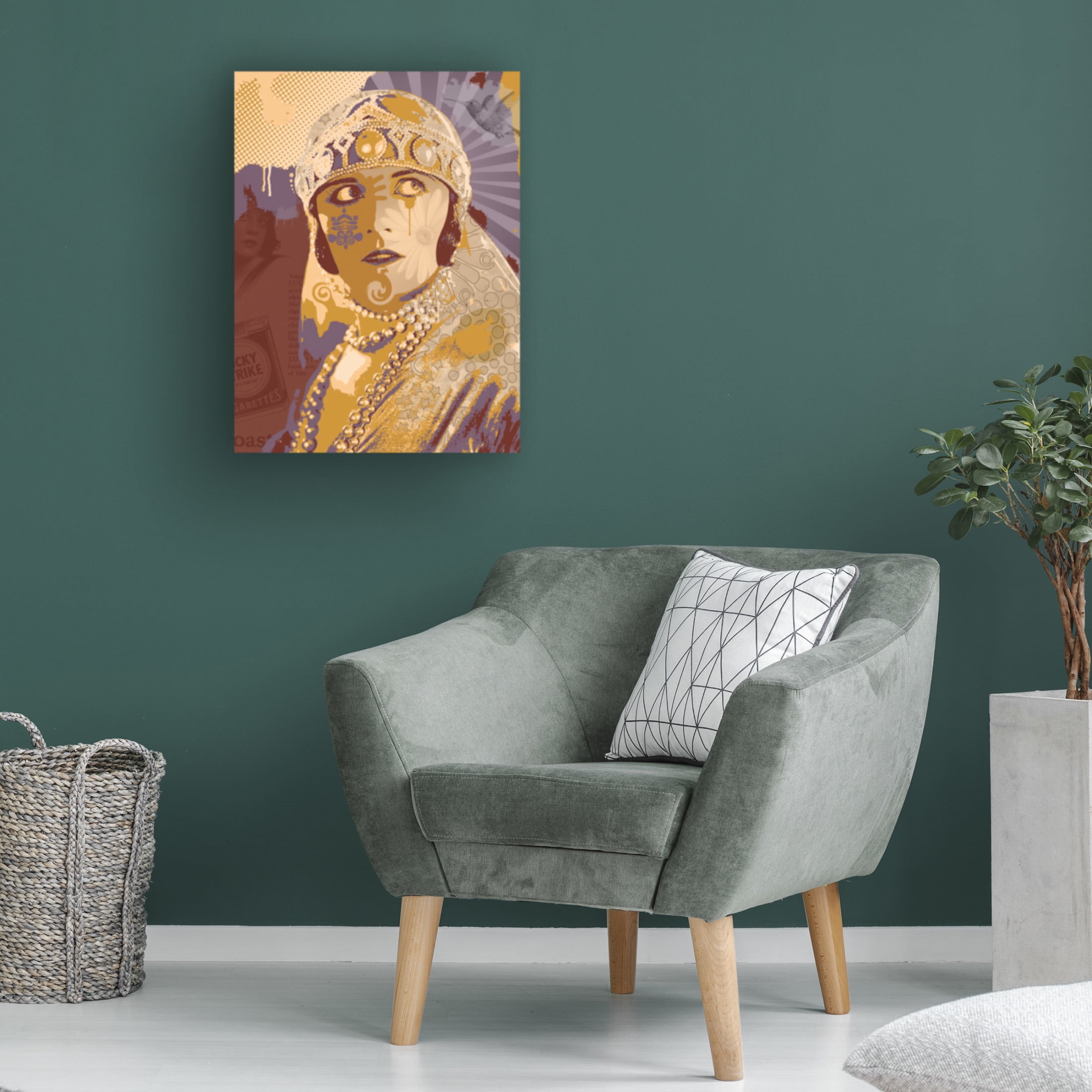 Canvas Wall Art - Dean Russo 'You Have Come A Long Way Baby' Wall Art for Living Room, Bedroom, or Office Décor by Trademark Fine Art - 14 x 19 Inches