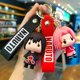 thumbnail image 4 of Naruto Anime versión Q Sakura Hatake Kakashi Gaara Uzumaki llaveros de Naruto decoración colgante de PVC para niños juguetes de cumpleaños regalo, 4 of 4