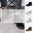 thumbnail image 6 of FRSASU Men's Lace Up Ankle Boots Casual Non Slip Work Chukka Boots Classic Outdoor Walking Booties for Fall Winter Black, 6 of 6
