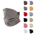 thumbnail image 4 of ZQUUVOU Unisex Winter Neck Gaiter Polar Fleece Stretchable Extended Coverage for Outdoor Cycling Face Cover Neck Warmer Coffee, 4 of 4