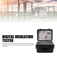 thumbnail image 3 of Megohmmeter 10KV AC DC, High Voltage Megohmmeter Battery Voltage Tester Industrial Insulation Tester, 3 of 7