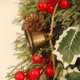 thumbnail image 5 of Hot6sl Liquidación de Ahorros de Verano Conos Luminosos Frutos Rojos Campanas Decorativas Árbol de Navidad Al Revés Árbol de Navidad Colgante para Colgar En La Pared, 5 of 6